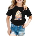 thumbnail image 4 of Toddler Boys Short Sleeve Shirts Easter Outfit Easter Egg Print Summer Tops Boys Shirts Size 3-4T, 4 of 4