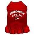 thumbnail image 4 of Dog Dress, Dog Dress, Screen Printed, "Aberdoggie  Fetch NY", 4 of 11