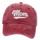 thumbnail image 3 of Gorra de béisbol bordada para mamá, regalo para el Día de la Madre, gorra deportiva, gorra para el sol, gorra de hip hop, gorra para el sol Rojo, 3 of 9