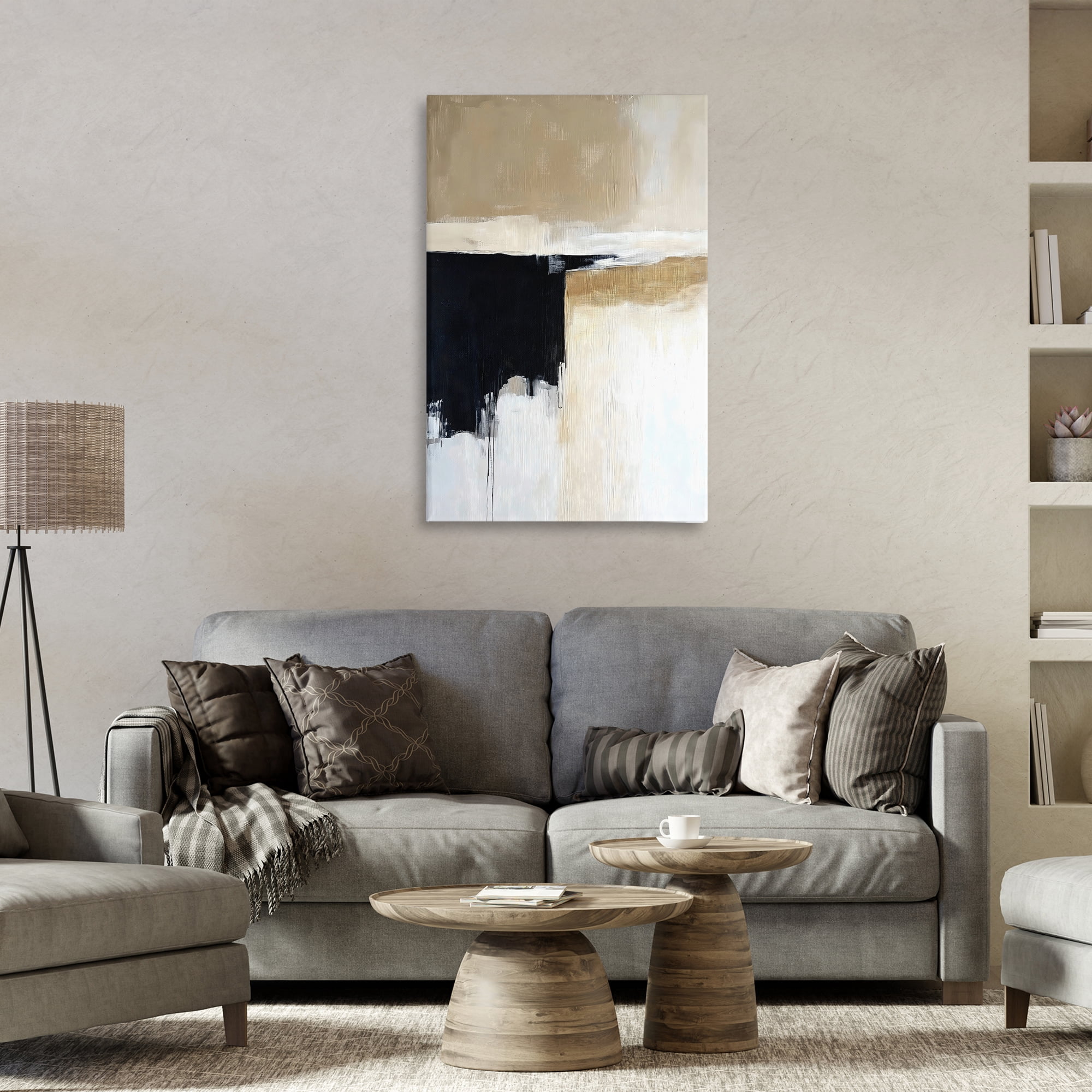 Stupell Industries Desert Shades Muted Neutrals Canvas Wall Art, design by Gina Kelly
