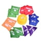 thumbnail image 3 of Juego de bolsas de frijoles para Cornhole, bolsa para lanzar números, formas coloridas, letras, para niños geometría, 3 of 8