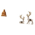 thumbnail image 1 of Estatua del Corazón de Jesús,Estatua del Sagrado Corazón de Jesús para decoración del hogar,Estatua de alce y ciervo,Figuras de alce y ciervo,decoración del hogar,estatuas de, 1 of 8