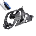 thumbnail image 4 of EeaseMX 2 portabotellas de fibra de carbono para bicicleta de montaña, de liberación rápida, color negro, 4 of 8
