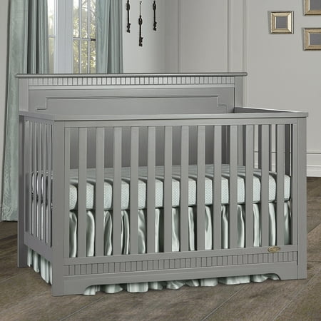 UPC: 0693892467886 | Dream On Me Morgan 5 in 1 Convertible Crib  Storm Grey