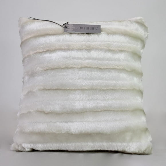Jennifer Lopez Coussin en Fausse Fourrure
