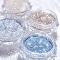 thumbnail image 5 of Juego de 8 botellas de polvo de diamante de cristal para uñas, arcoíris brillante, pigmento brillante para decoración de uñas, microcristal holográfico, 2025, 5 of 5