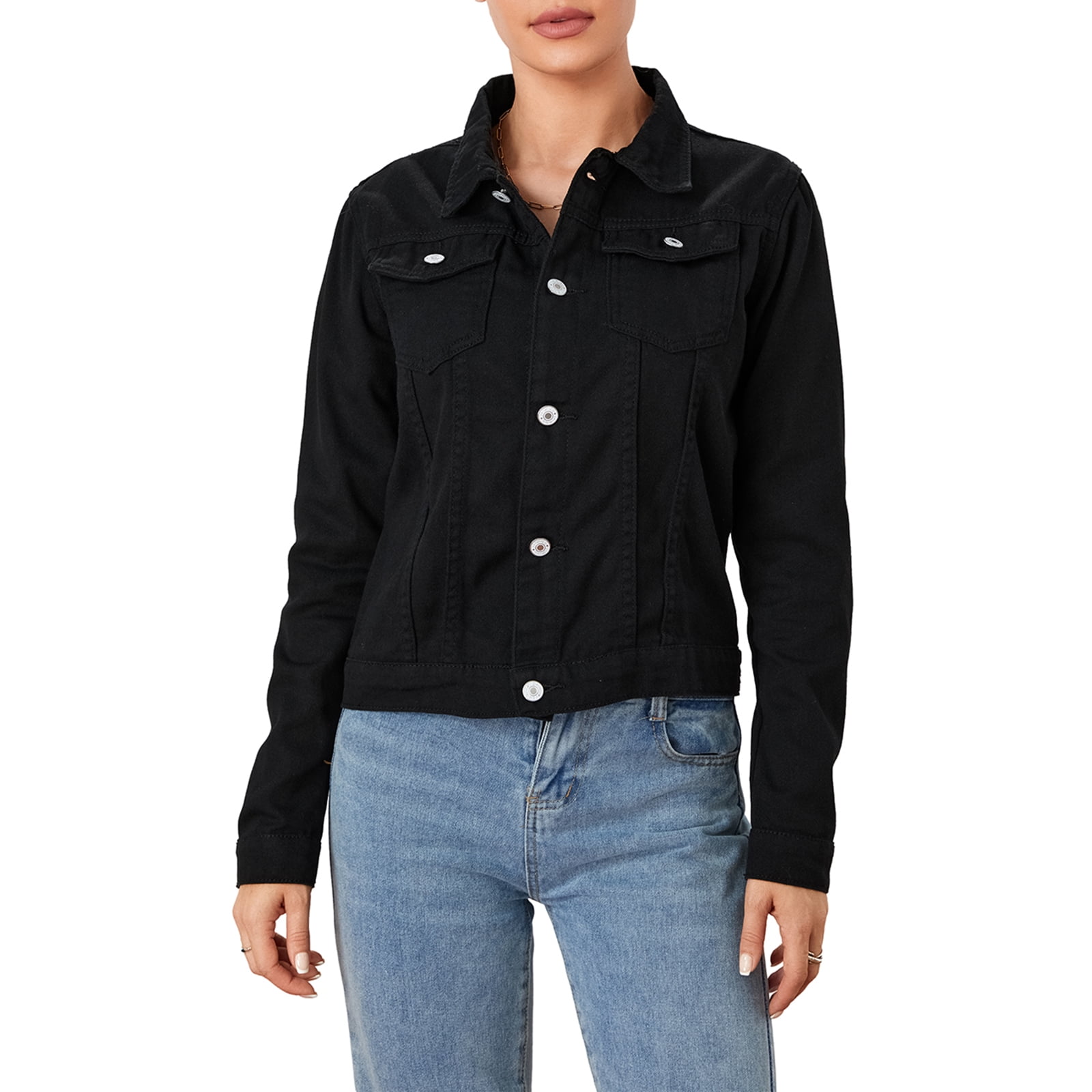 Social Standard by Sanctuary Denim Jean Jacket Blue Cotton