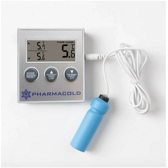 Pharmacold S-85 Traceable Vaccine Min Max Refrigerator/Freezer Alarm Thermometer
