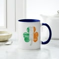 thumbnail image 6 of CafePress - Vintage Irish Flag Shamrock Mugs - 11 oz Ceramic Mug - Novelty Coffee Tea Cup, 6 of 6