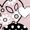 HEATHER PINK, variant on Instant Message - Patterned Hearts Short Sleeve Graphic T-Shirt