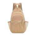 thumbnail image 2 of Fiudx Mochila Bandolera, Correa de Hombro Ajustable, Gran Capacidad, Múltiples Bolsillos, Práctica Bolsa de Viaje, Cartera para Teléfono, Ideal para Festivales Deportivos, Entrenamiento Al Aire Libre, 2 of 6