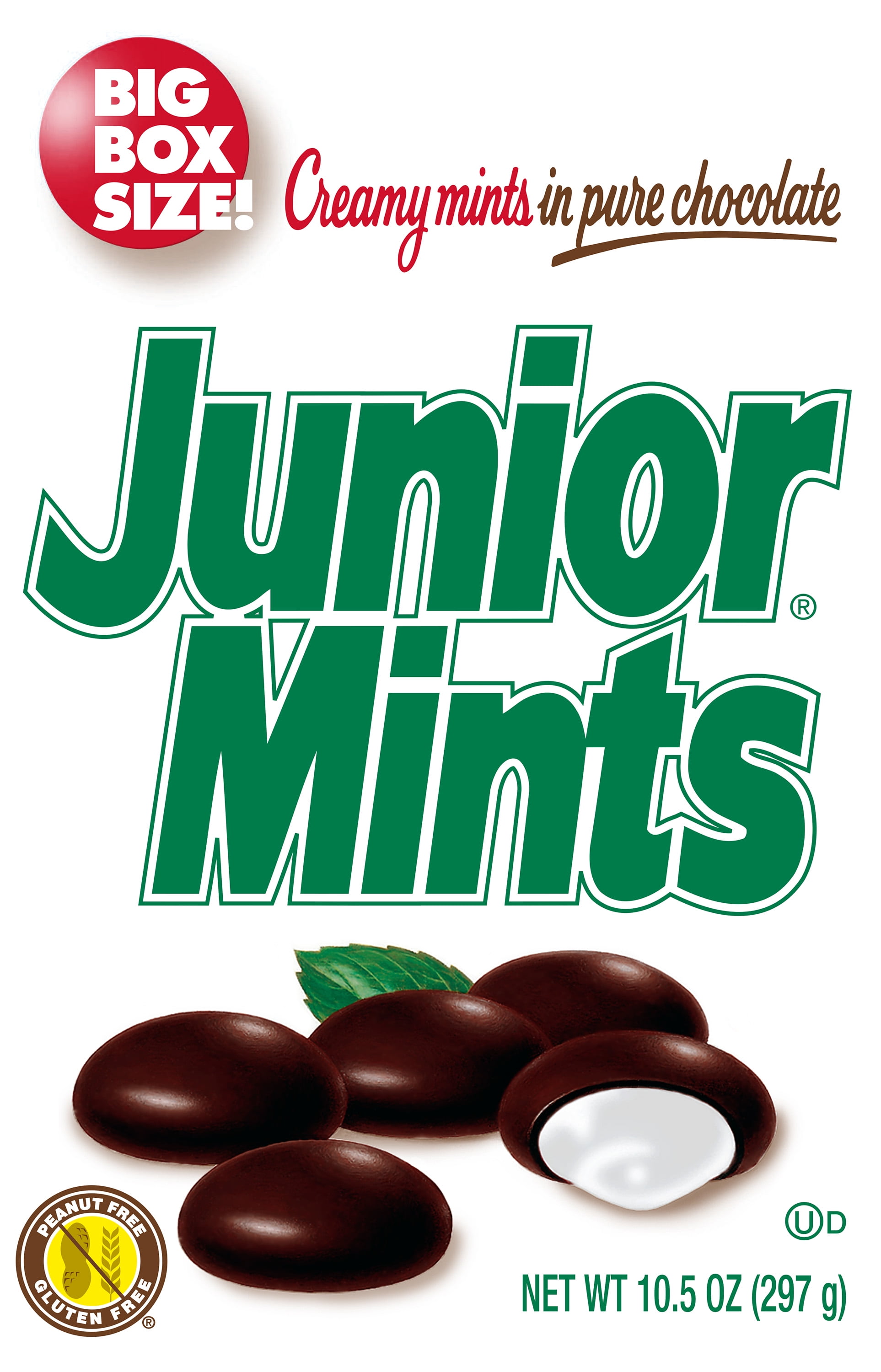 Junior Mints Dark Chocolate Mint Big Box, 10.5 oz