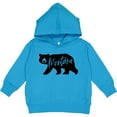 thumbnail image 2 of Inktastic Montana Black Bear Silhouette Toddler Hoodie, 2 of 4