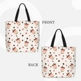 thumbnail image 2 of Balery Milk Tea4 Bolsa de Mano para Mujeres con Cremallera, Bolsa de Gimnasio con Compartimentos, Bolsa para Laptop, Bolsa para Trabajo, 2 of 7