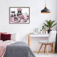 thumbnail image 2 of Stupell Industries Feminine Chic Dessert Spread Brown Framed Floater Canvas Wall Art design by Amanda Greenwood, 17 x 21, 2 of 9