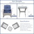 thumbnail image 5 of POCASSY 2 - Person Rocking Chairs and Side Table Seating Group with Cushion, 5 of 5
