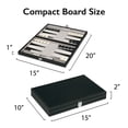 thumbnail image 4 of Mainstreet Classics by GLD Products Juego de backgammon clásico, 4 of 8