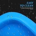 thumbnail image 4 of Portable Bed Urinal Hospital Plastic Bedpan for Bedridden Patient (Blue), 4 of 9