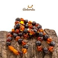 thumbnail image 7 of Amberalia Set of Adult Amber Necklace 17.7" (45cm) and Adjustable knotted Amber Bracelet (6.3" + 3.5") Genuine Baltic Amber, Lab Tested Cherry/Cognac, 7 of 7