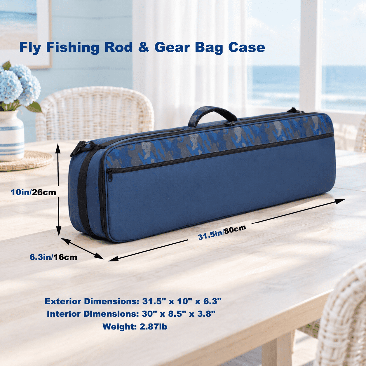 Fly Fishing Rod & Gear Case