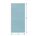 thumbnail image 5 of Mainstays Light Blue Solid Blackout Rod Pocket with Back Tabs Curtain Panel Pair, Set of 2, 30" W x 63" L, 5 of 11