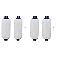 thumbnail image 1 of 4PCS Inflatable Boat PVC Boat Anchor Buoy Yacht Fenders UV Protection Ribbed Bumper Boat Accessories, 1 of 7