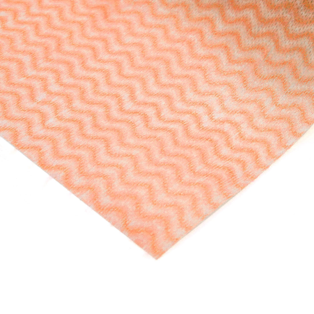 Unique Bargains 50pcs Orange Disposable Household Non-woven Fabric Washable Dishcloth Roll