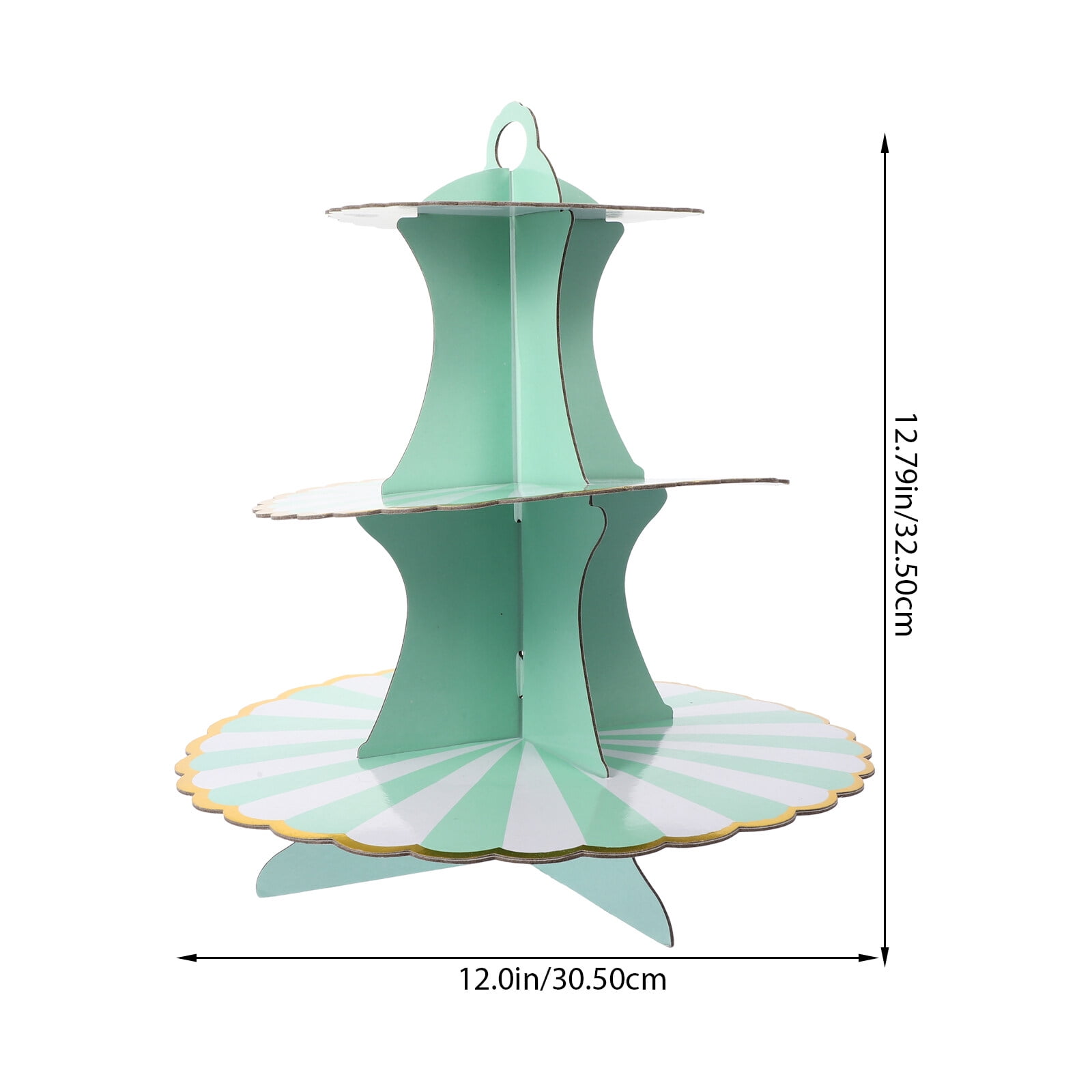 Paper Cupcake Stand Disposable 3 Tier Paper Cake Stand Party Dessert