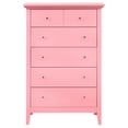 thumbnail image 2 of Hammond Pink 5 Drawer Chest of Drawers (32 in L. X 18 in W. X 48 in H.), 2 of 3