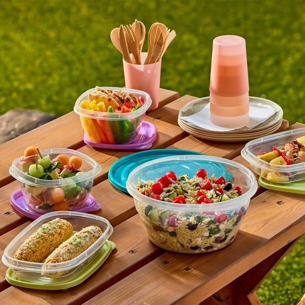 Rubbermaid TakeAlongs 3.7-Litre (15.7 Cup) Round Food Storage