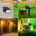 thumbnail image 3 of Focos solares Flow que cambian de color, 7 modos, paquete de 2, IP65, 3 of 6