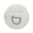 thumbnail image 4 of Almohadilla De En D de acero inoxidable 6 Piezas PVC Para Bote Inflable Balsa kusrkot Anillo en D, 4 of 8