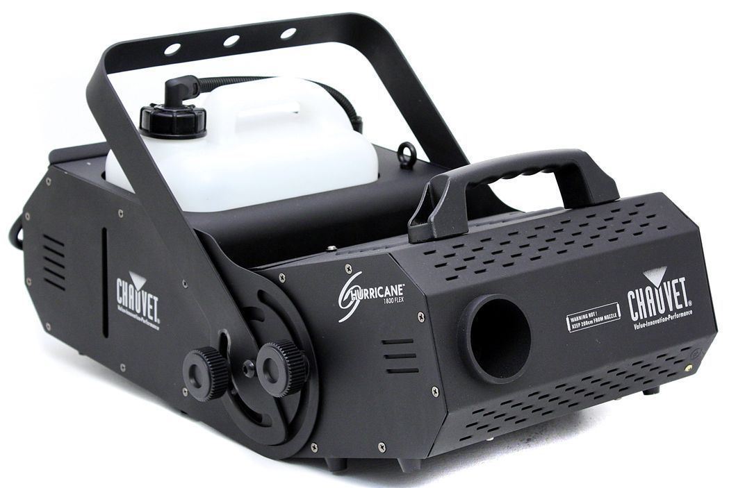 Chauvet HURRICANE H-1800 FLEX Fog / Smoke Machine H1800+2) Gallons of Fog Juice