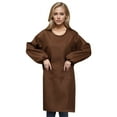 thumbnail image 1 of Unisex Kitchen Apron with Long Sleeves - Waterproof, Big Pockets, Adjustable Strap, Cooking/Baking/BBQ Apron, 1 of 5
