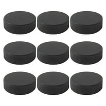 NIYANGLE Official Regulation Black Rubber 9Pcs for Practicing