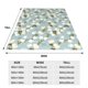 thumbnail image 3 of Balery Tulips Flowers Manta de Felpa Suave y Acogedora – Cobija de Franela Aterciopelada para Cama, Lavable y Cálida para Sofá, Mascotas, Transpirable-40"x30", 3 of 7
