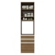 thumbnail image 4 of Mueble de Cocina Para Horno Madesa Glamy 60 cm 1 Puerta y 3 Cajones Marrón, 4 of 5