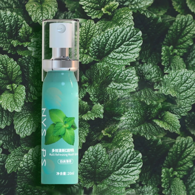 Mouth Spray Spry Mouthwash Antiseptic Mouthwash Spray Breath Spray For Bad Breath Oral Breath Spray Mouth Spray Elegant Smell Dual Antibacterial Factors Xylitol Material 20ml ANGGREK Otros