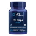 thumbnail image 1 of LIFE EXTENSION | PS Caps 100 mg, Supports Healthy Cognitive Function | 100 vegacaps, 1 of 2