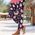 thumbnail image 1 of TaTaai Women Easter Random Print Stretchy Yoga Leggings Skinny Fit Casual Fashion Pants Ladies Workout Gym Daily Wear Non-See-Through No Fading Comfortable Stylish Leggings Gift, 1 of 5