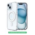 thumbnail image 3 of onn MagSafe Compatible Phone Case (Clear) and Glass Screen Protector with Easy Application Tray for iPhone 17e / iPhone 16e / iPhone 15 / iPhone 14 / iPhone 13, 3 of 10