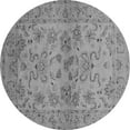 thumbnail image 1 of Ahgly Company Indoor Round Oriental Gray Industrial Area Rugs, 7' Round, 1 of 4