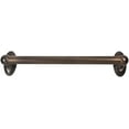 thumbnail image 3 of Alno A8022-18 Classic Traditional 18" Wide Single Rod Solid Brass 1" Thick Bathroom Towel, 3 of 8