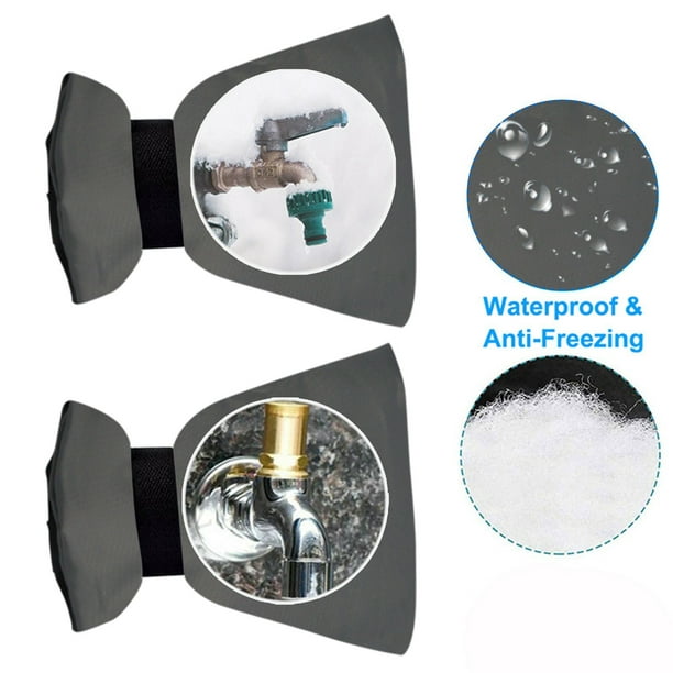 2PCS housses de protection pour robinet extérieur contre le gel