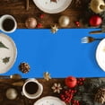 thumbnail image 4 of Christmas Table Runner Pelican Crab Table Runners Palm Trees Beach Blue Sky Cotton Linen Dresser Scarf Kitchen Dining Table Decor for Christmas Holiday Party Decor 13x72 Inch, 4 of 9