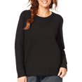 thumbnail image 2 of Just My Size Chandail à Col Rond en V ComfortSoft EcoSmart pour Femmes, 4X, 2 of 3