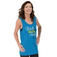 thumbnail image 4 of Walk With Faith Christian Cross Tank Top Tee Shirt Women Brisco Brands S, 4 of 6