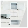 thumbnail image 6 of Mini Freezer Countertop 1.1 Cu Ft, Compact Upright Freezer, Adjustable Temp, Removable Shelf, White - Home, Dorm, Office, 6 of 9