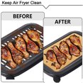 thumbnail image 7 of TOP-MAX 100PCS Air Fryer Paper Liners Vegetable Silicone Oil Paper Air Fryer Accessories (White Non-porous), 7 of 7
