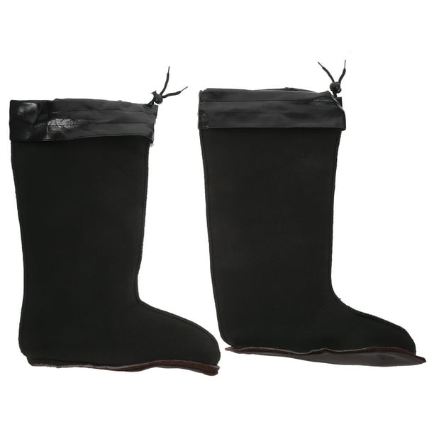 Forros térmicos para botas para hombre, 1 par, forro para botas para la lluvia, cómodas inserciones para botas, uso interior, accesorio para botas de lluvia